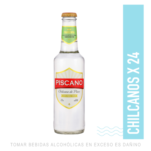 Chilcano de Pisco sabor Manzana 275ml x 24un