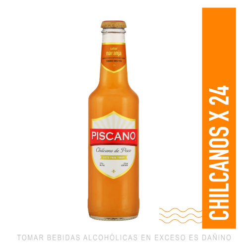 Chilcano de Pisco sabor Naranja 275ml x 24un
