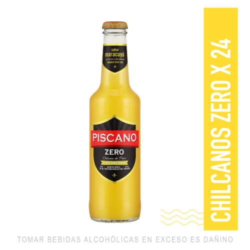 Chilcano Zero de Pisco sabor Maracuyá 275ml x 24un