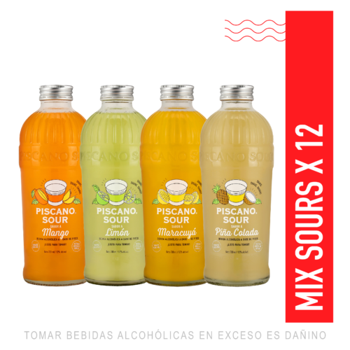 Mix de Piscano Sour 700ml x 12un