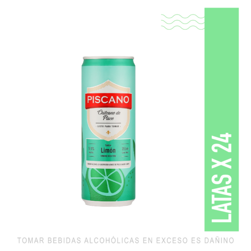 CHILCANO DE PISCO SABOR LIMÓN 355ML X 24UN